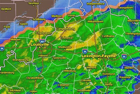 Ft Campbell KY and Evansville radars (both used by NWS Paducah) will follow. . Lexington kentucky radar weather